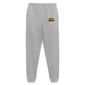 Toliara Madagascar beach design - Men's Premium Organic Joggers - heather grey - Front - Thijin (182cm)