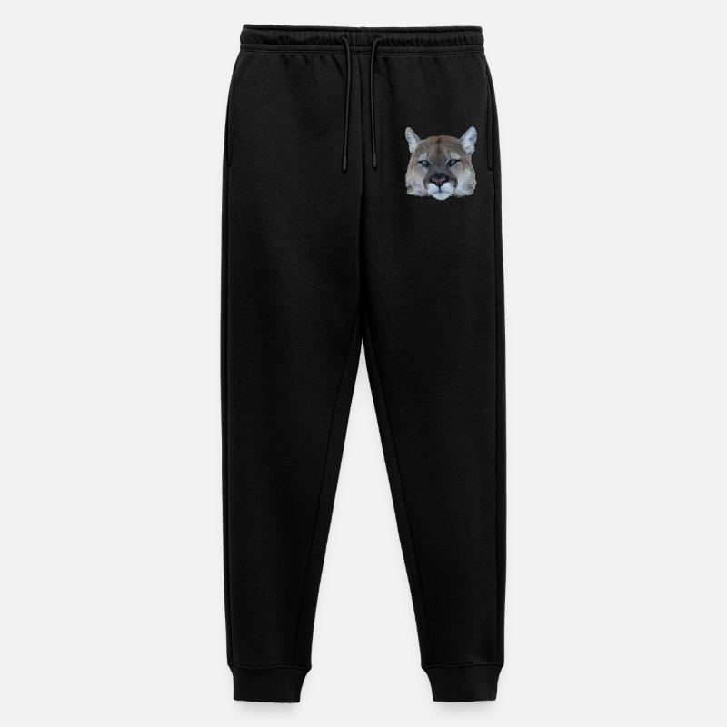 Panther - Männer Premium Bio Jogginghose - Schwarz