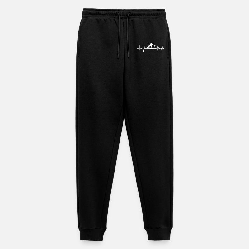 Kitesurfer, Wakeboard Cascade, Surf, Surf - Pantalon de jogging Premium bio Homme - noir