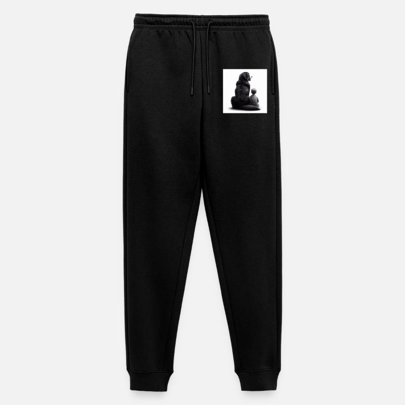 Berner Sennenhund - Männer Premium Bio Jogginghose - Schwarz