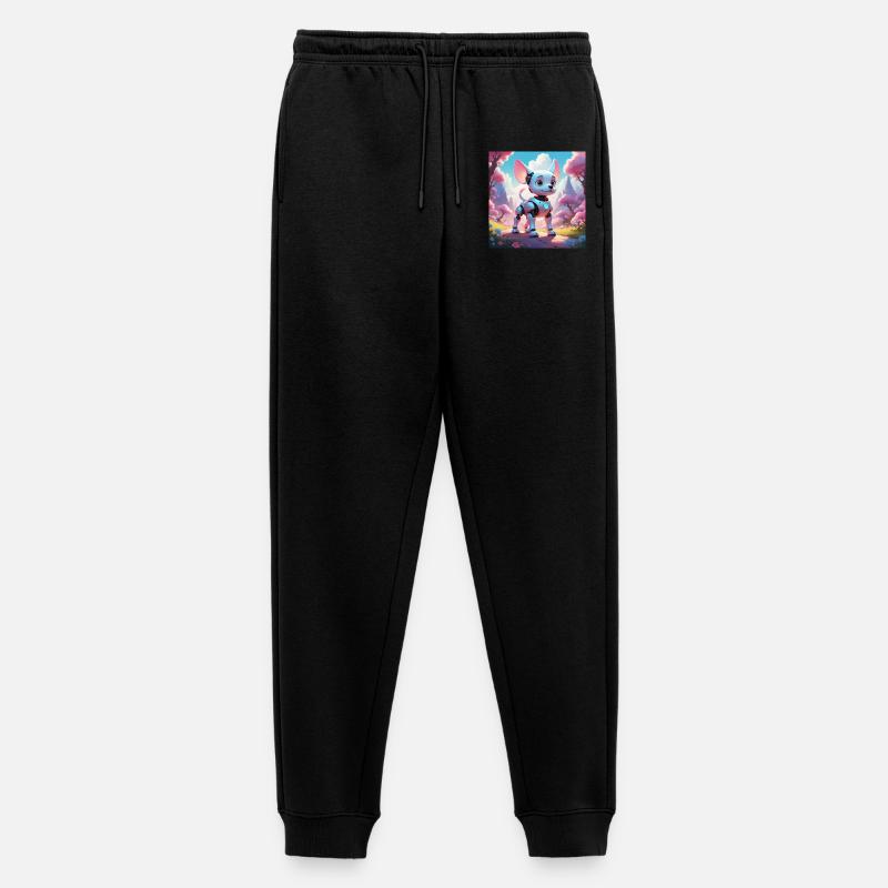 Robodog - Männer Premium Bio Jogginghose - Schwarz