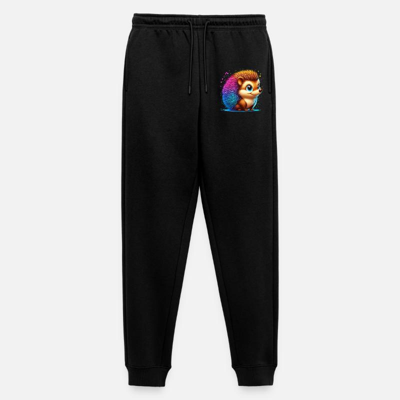 Igel - Männer Premium Bio Jogginghose - Schwarz