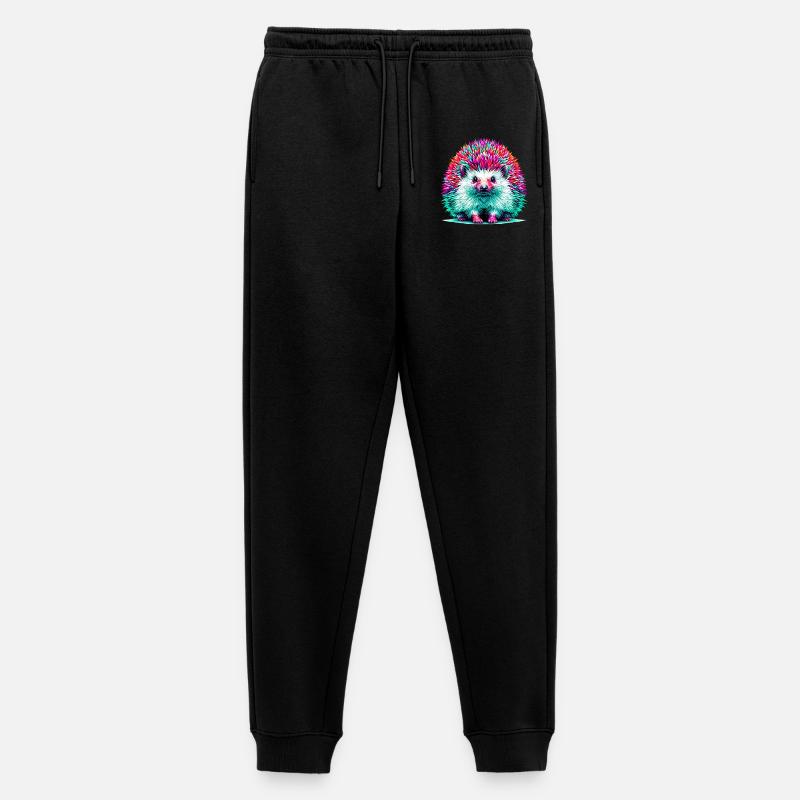 Igel - Männer Premium Bio Jogginghose - Schwarz