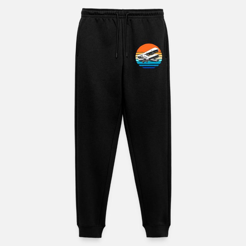 Modellflugzeug Modellflug - Männer Premium Bio Jogginghose - Schwarz