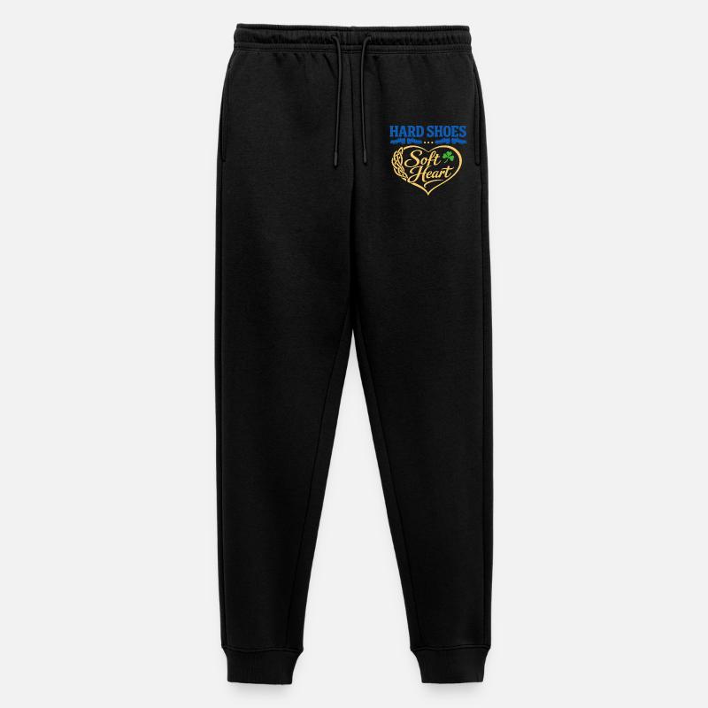 Irischer Tanz Step-dancing Celtic Fan - Männer Premium Bio Jogginghose - Schwarz