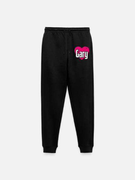 J’aime Gary Coeur Rose J’aime Gary - Pantalon de jogging Premium bio Homme - noir