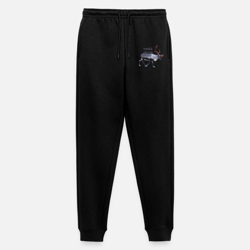 Hyvaa Joulua - Männer Premium Bio Jogginghose - Schwarz