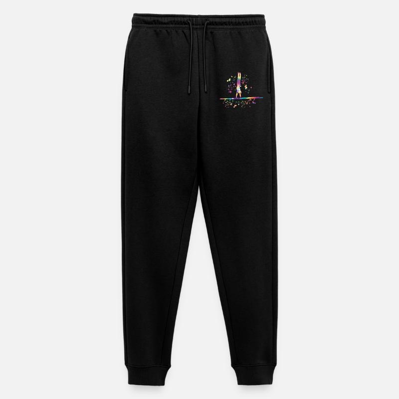 Ginnastica Parallele Ginnastica Artistica - Pantaloni da jogging ecologici premium da uomo - nero