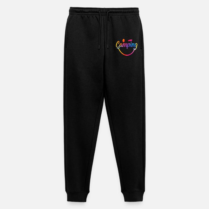 Camping Farbenspiel Logo - Männer Premium Bio Jogginghose - Schwarz
