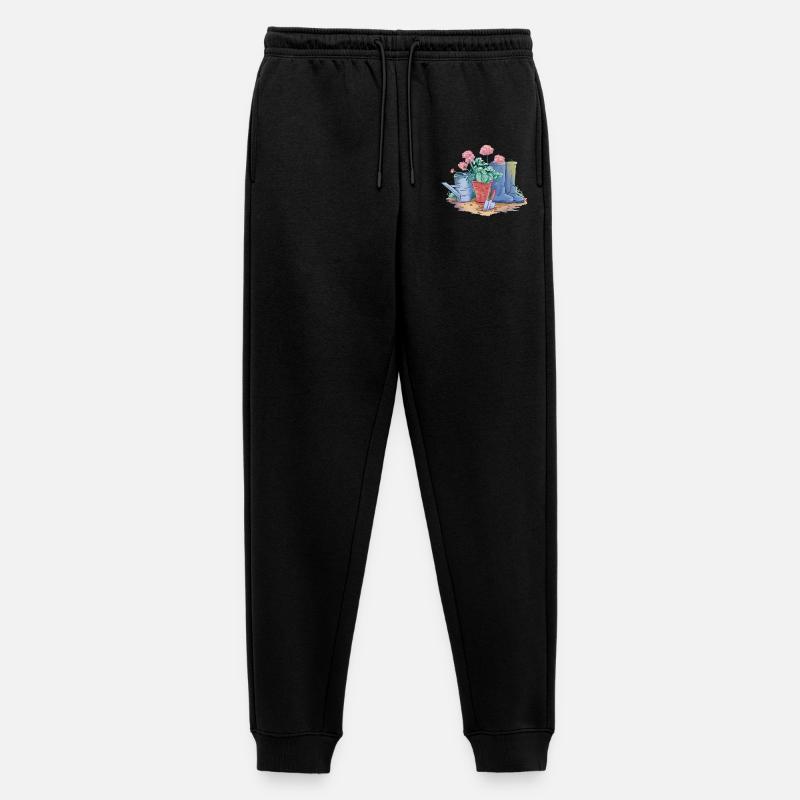 Garten Deko Art - Männer Premium Bio Jogginghose - Schwarz