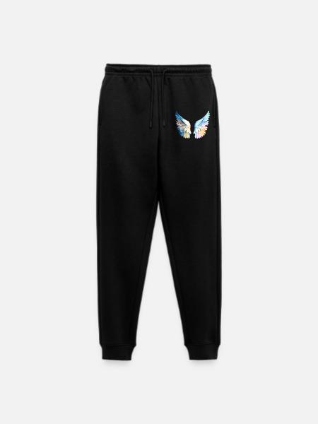 Ailes d'Ange Pastel Angelwings - Men's Premium Organic Joggers - black