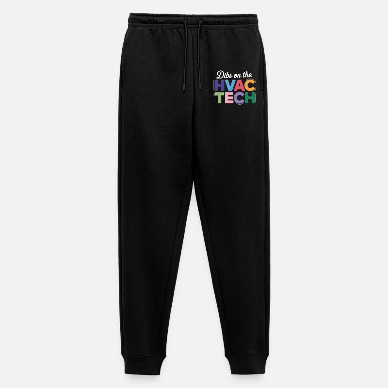 Lustiger HVAC Techniker Spruch Reparatur Experte - Männer Premium Bio Jogginghose - Schwarz