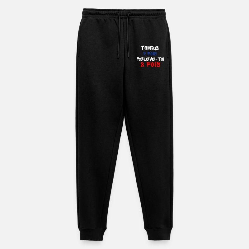 Témoignage d'Optimisme et de Résilience - Pantalon de jogging Premium bio Homme - noir