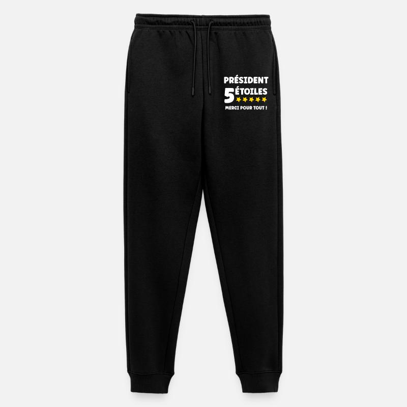 Präsident - Männer Premium Bio Jogginghose - Schwarz