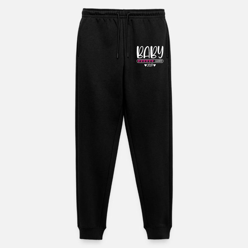 Baby 2027 loading Herzchen Ladebalken - Männer Premium Bio Jogginghose - Schwarz