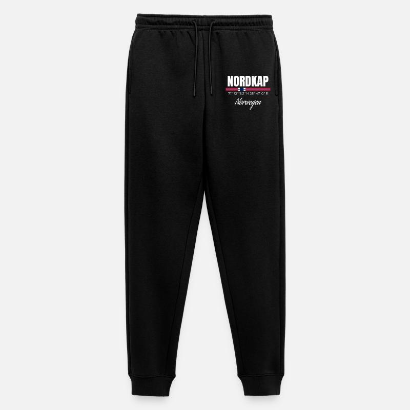 Nordkap - Männer Premium Bio Jogginghose - Schwarz