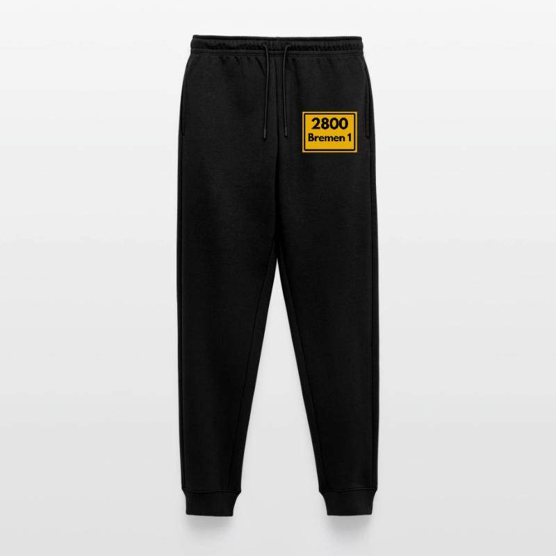 OLD POSTCODE POSTCODE RETRO 2800 BREMEN 1 – HANSE Men's Premium Organic Joggers