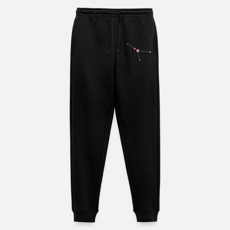 Krebsstern Sternbild Sternzeichen Pastellrosa - Männer Premium Bio Jogginghose - Schwarz