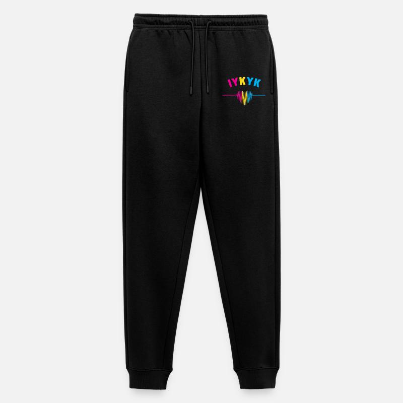 LGBT Pride Monat - IYKYK Pansexual - Männer Premium Bio Jogginghose - Schwarz