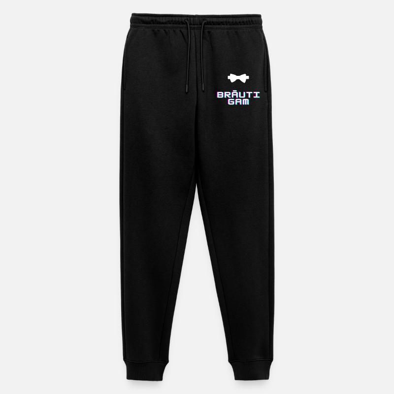 Bräutigam - Männer Premium Bio Jogginghose - Schwarz