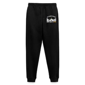 Sie haben gesagt oben gibt es Bier auf dem Berg - Männer Premium Bio Jogginghose - Schwarz - Vorne - Thijin (182cm)