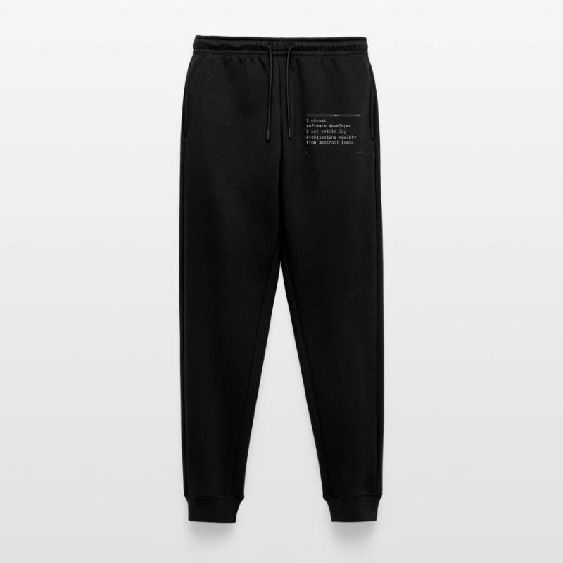 Software Developer Coding Terminal Shirt Männer Premium Bio Jogginghose