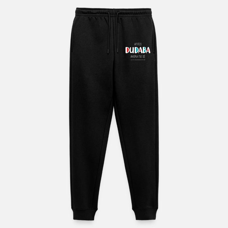 J’avais l’habitude de douter (sombre) - Pantalon de jogging Premium bio Homme - noir
