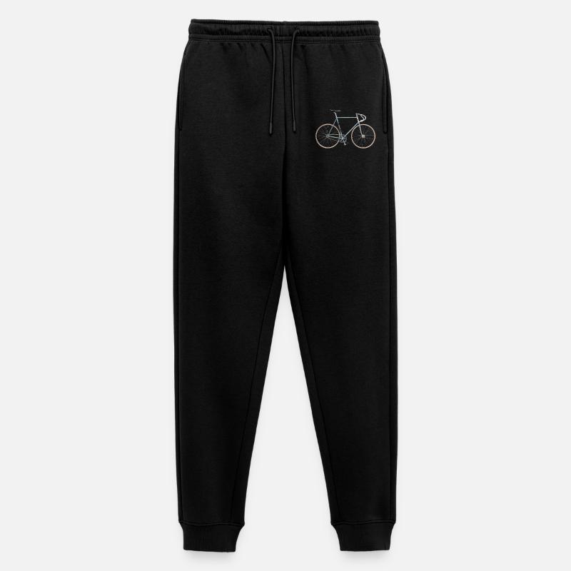 historisches Bahnrad - Männer Premium Bio Jogginghose - Schwarz