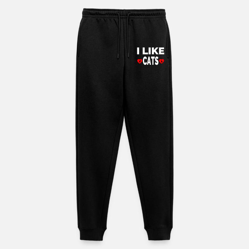 Katzen - Männer Premium Bio Jogginghose - Schwarz