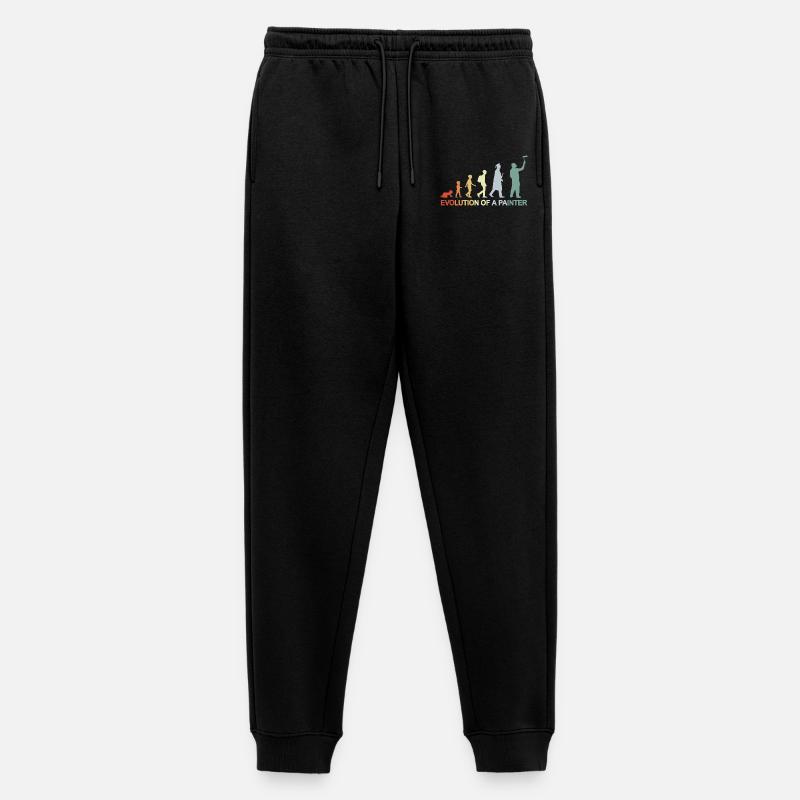 Painter Varnisher Evolution - Men's Premium Organic Joggers - black