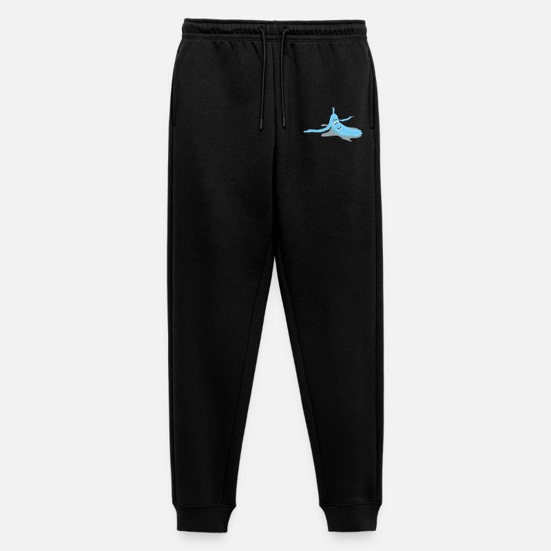 Augerutschte Banane - Männer Premium Bio Jogginghose - Schwarz
