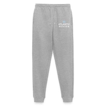 ATLANTEA - Atlantic Winter Edition - Men's Premium Organic Joggers - heather grey - Front - Thijin (182cm)