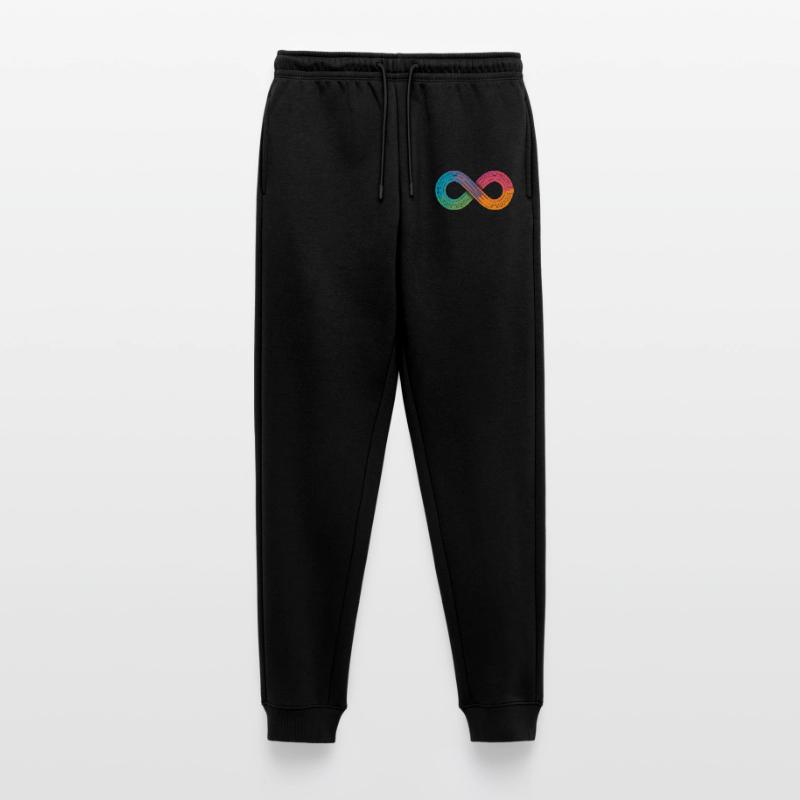 Unendlicher Regenbogen oder doch einfach nur Flow? Männer Premium Bio Jogginghose