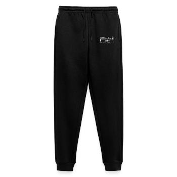 Schanigarten legend – Viennese dialect saying - Men's Premium Organic Joggers - black - Front - Thijin (182cm)