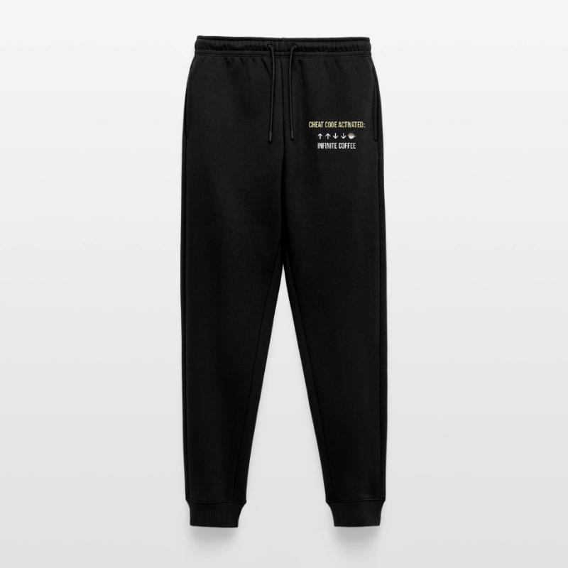 Infinite Coffee Active Cheat Code Men's Premium Organic Joggers
