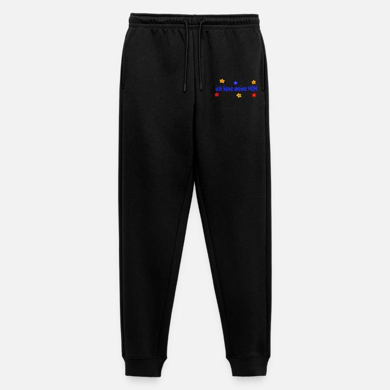 Muttertag ich liebe meine Mom - Männer Premium Bio Jogginghose - Schwarz