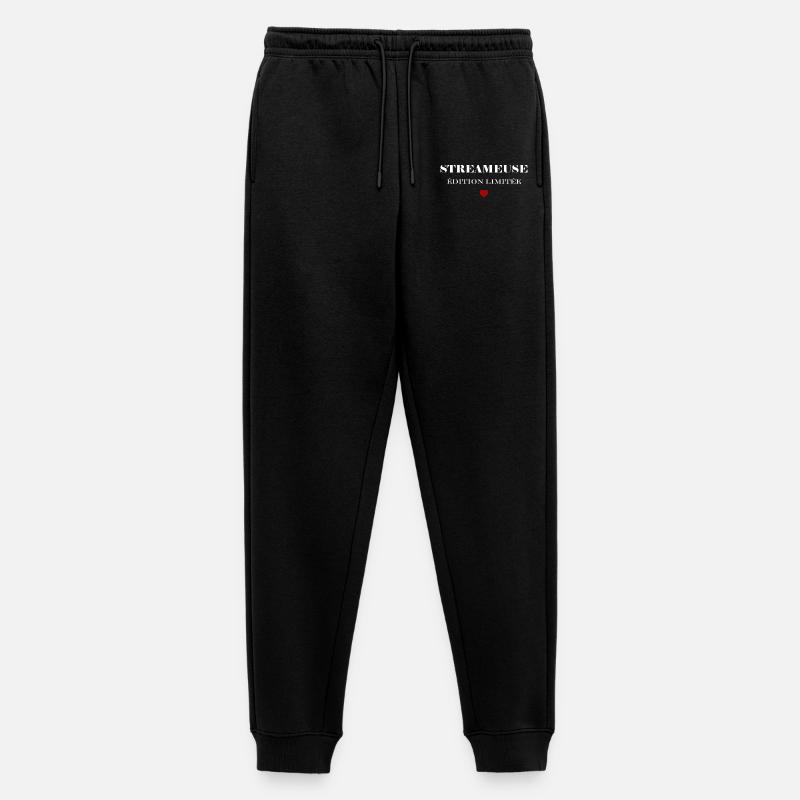 Wimpel - Männer Premium Bio Jogginghose - Schwarz