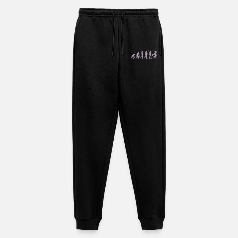 Turnerin Turner Evolution der Turnerin - Männer Premium Bio Jogginghose - Schwarz