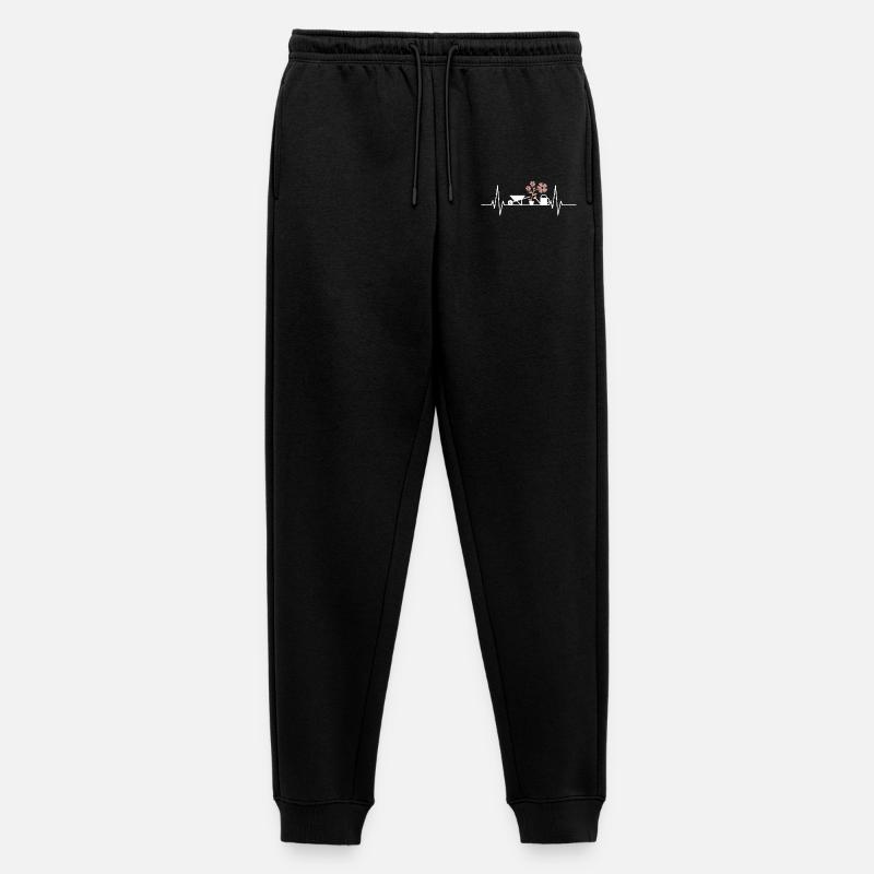 heartbeat Garten Gärtner Gärtner - Männer Premium Bio Jogginghose - Schwarz