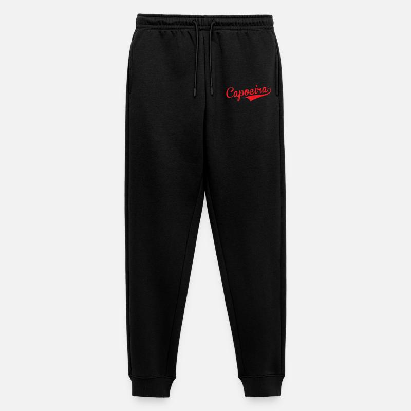 Capoeira – Kampf – Tanz - Männer Premium Bio Jogginghose - Schwarz