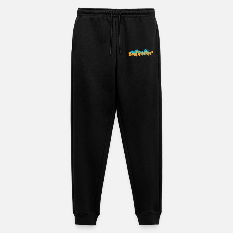 Bouldern Boulderer - Männer Premium Bio Jogginghose - Schwarz