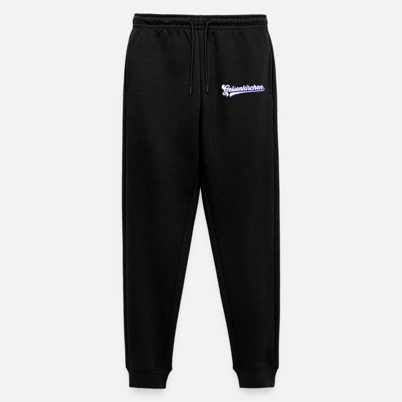 Gelsenkirchen Text | Farben änderbar - Männer Premium Bio Jogginghose - Schwarz