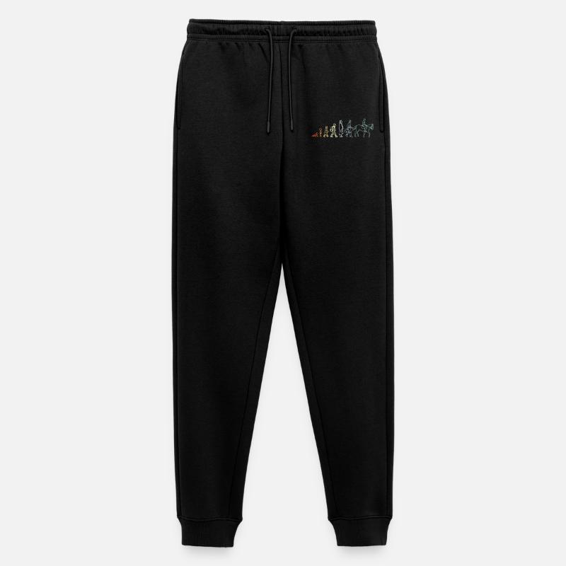 Equestrian Evolution - Men's Premium Organic Joggers - black