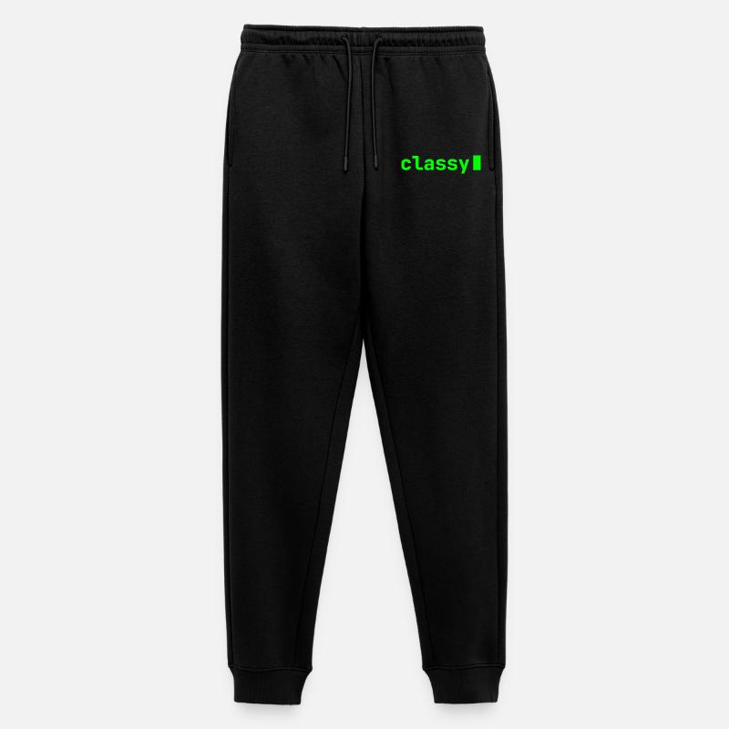 classy | Developer mood - Men's Premium Organic Joggers - black