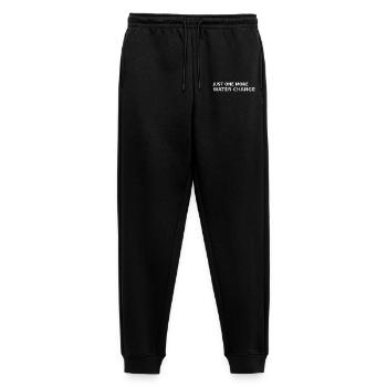 Just one more water change - Men's Premium Organic Joggers - black - Front - Thijin (182cm)