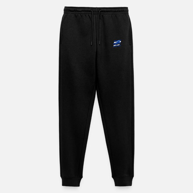 Blue Racer - Männer Premium Bio Jogginghose - Schwarz
