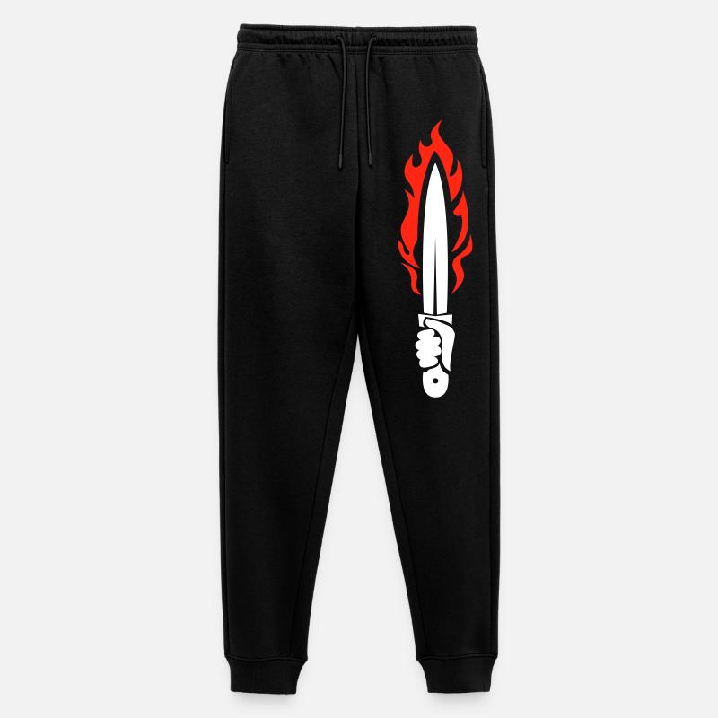DIC DIR DAC - Männer Premium Bio Jogginghose - Schwarz