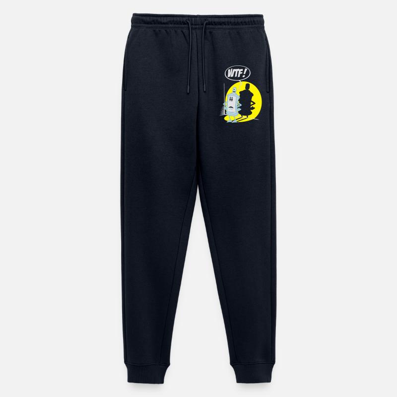 WTF sprühen flex - Männer Premium Bio Jogginghose - Navy