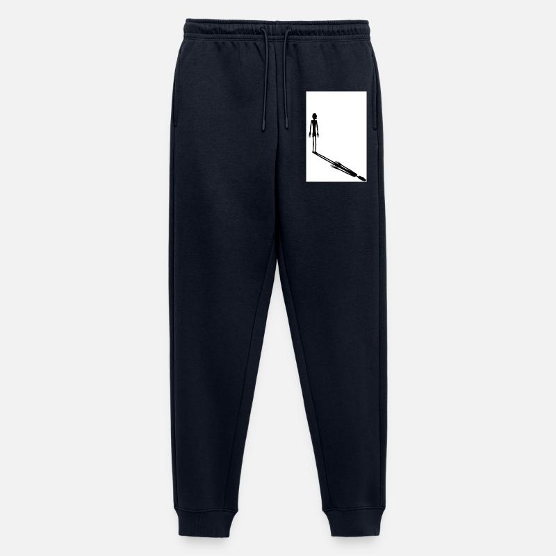 Der Schattenmann - Männer Premium Bio Jogginghose - Navy