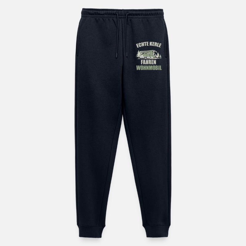 Echte Kerle Wohnmobil Roadtrip - Männer Premium Bio Jogginghose - Navy